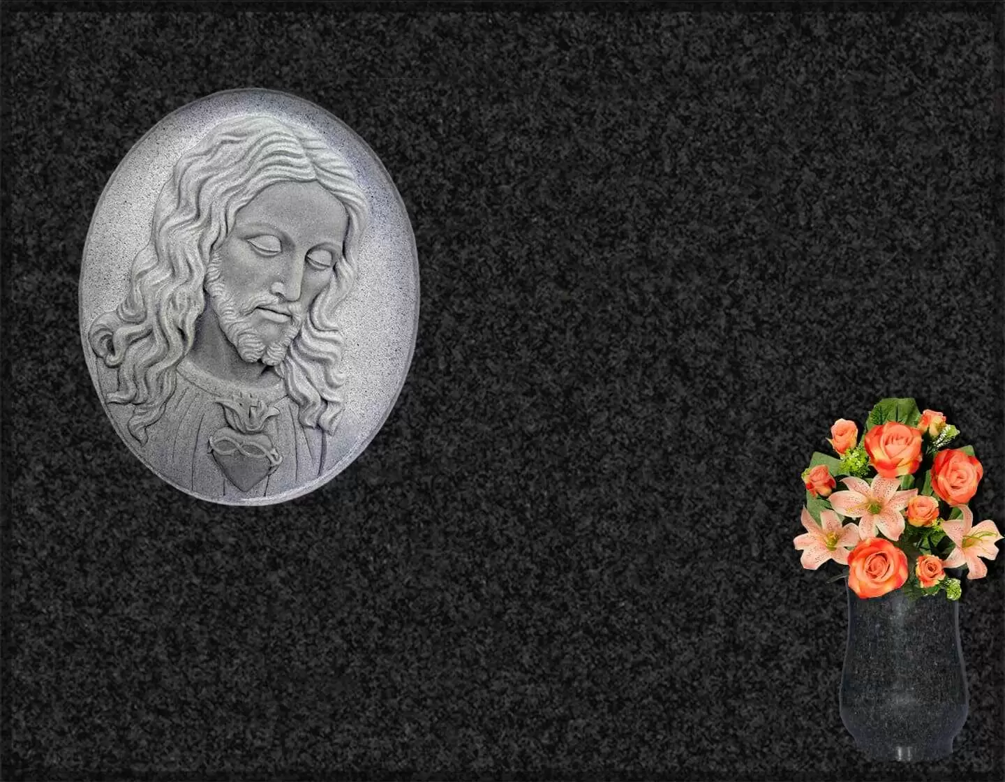 Sagrado corazón de Jesús tallado T.133