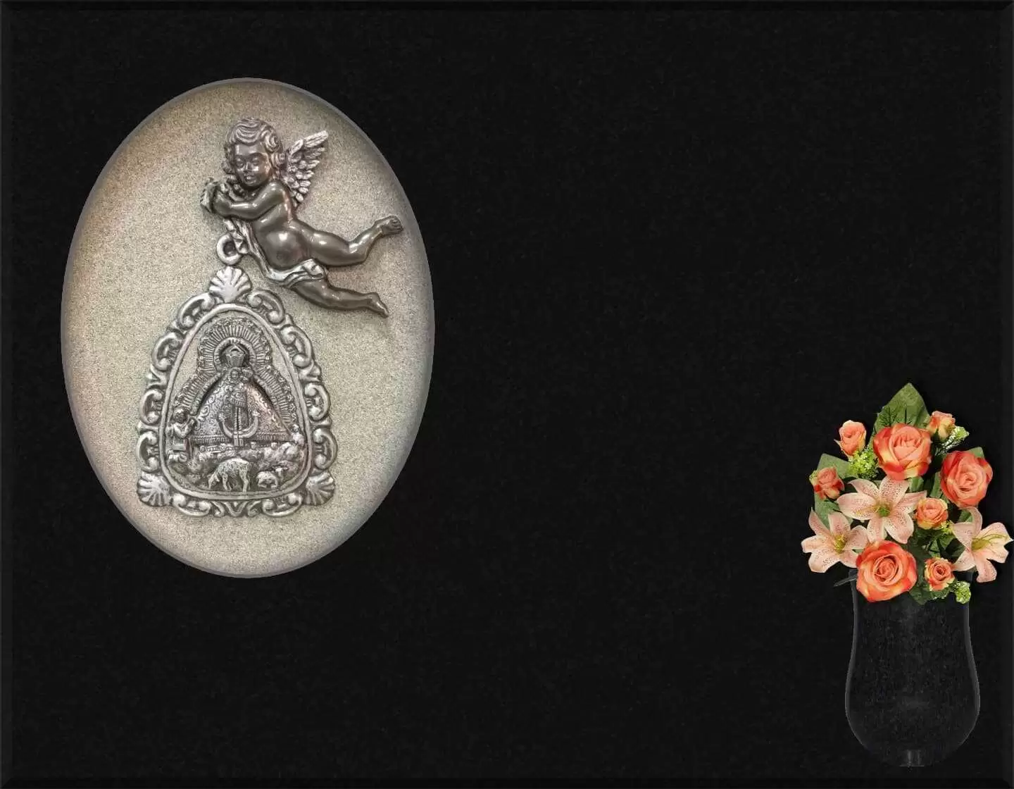 Ángel tallado T.160