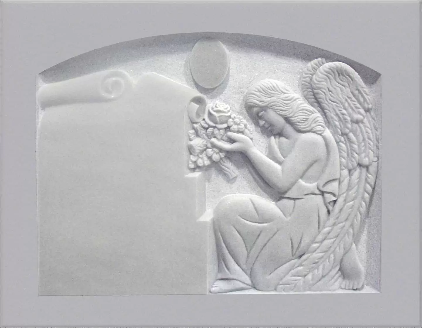 Ángel tallado T.169