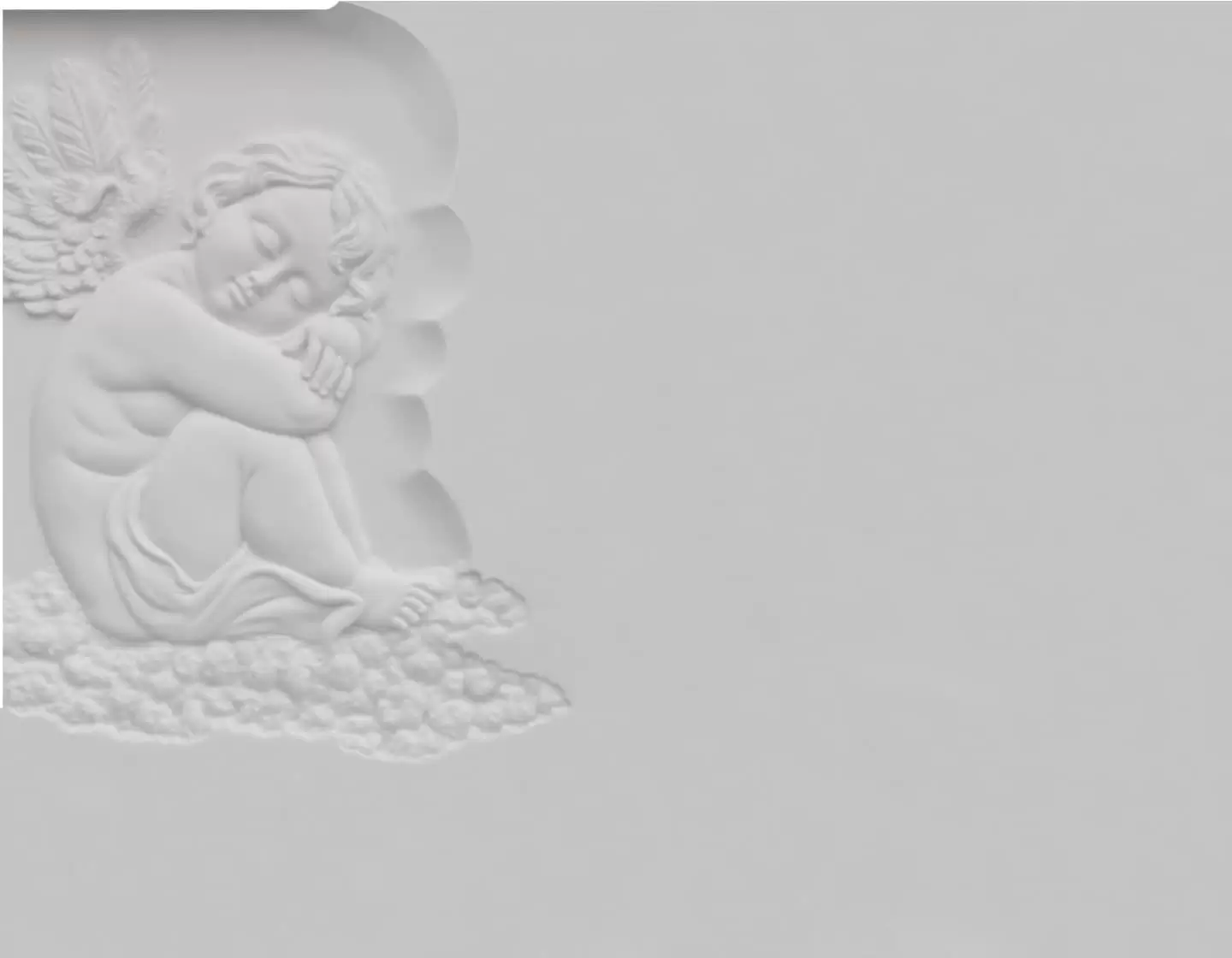 Ángel tallado T.172