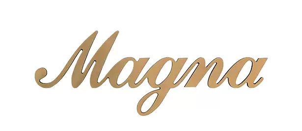 Letra de bronce Magna