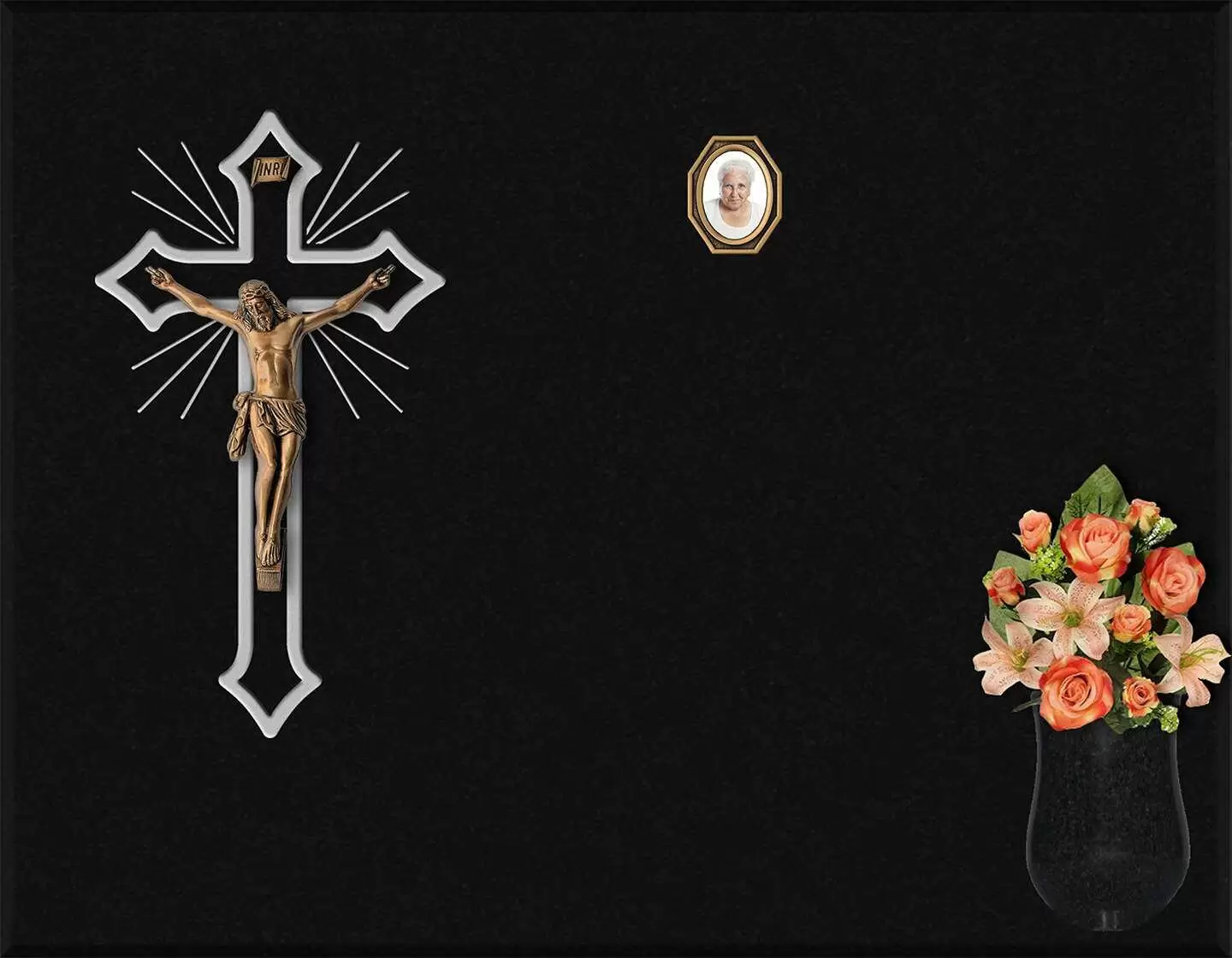 Cristo de bronce A.510