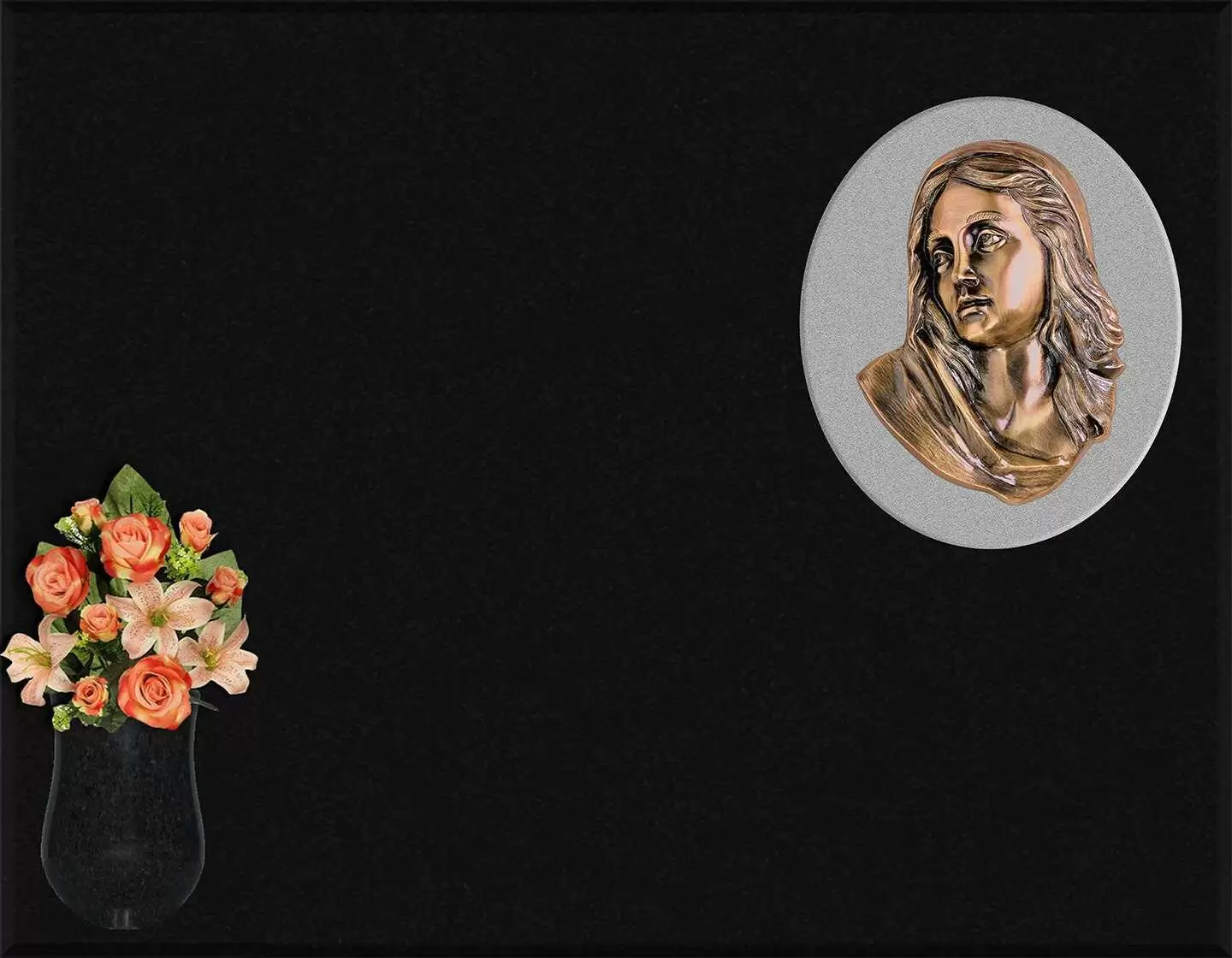 Virgen de bronce A.530