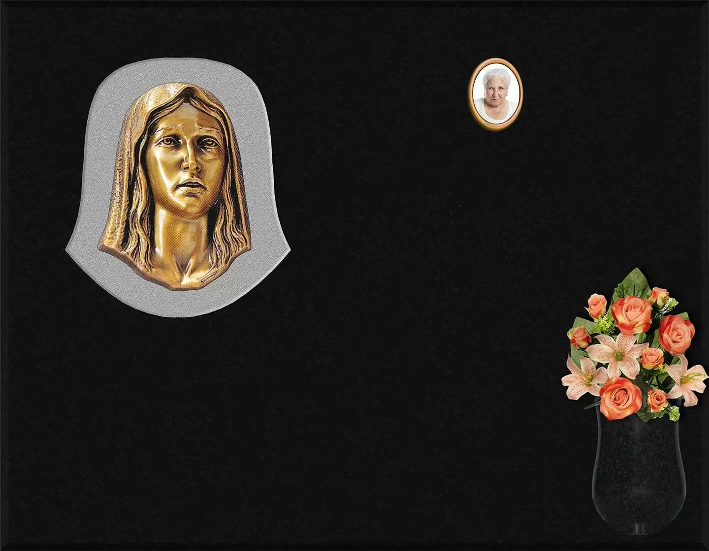 Virgen de bronce A.531