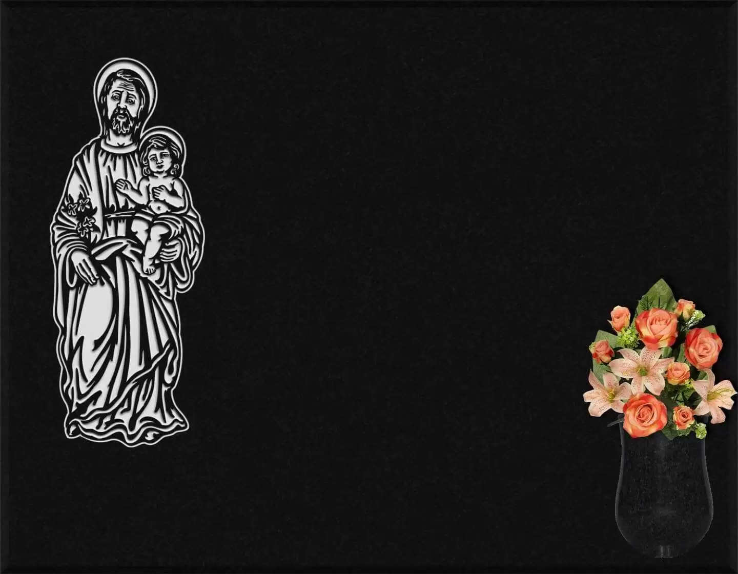 Lápida grabada San José G.277