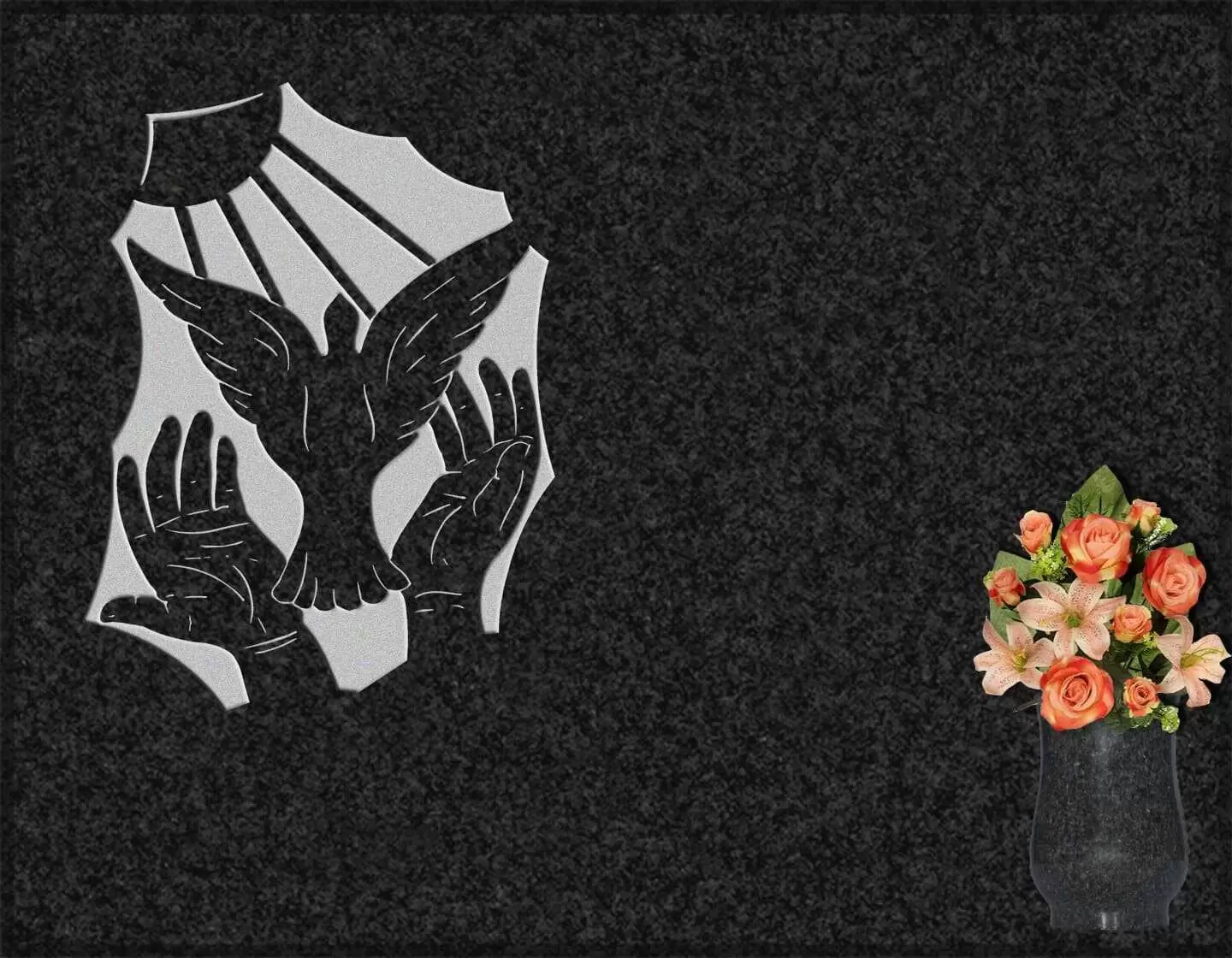 Lápida grabada Espíritu Santo G.355