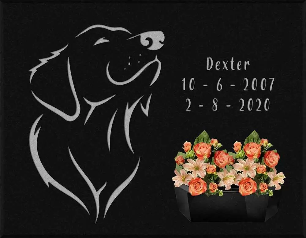 Lápida perro M.1103