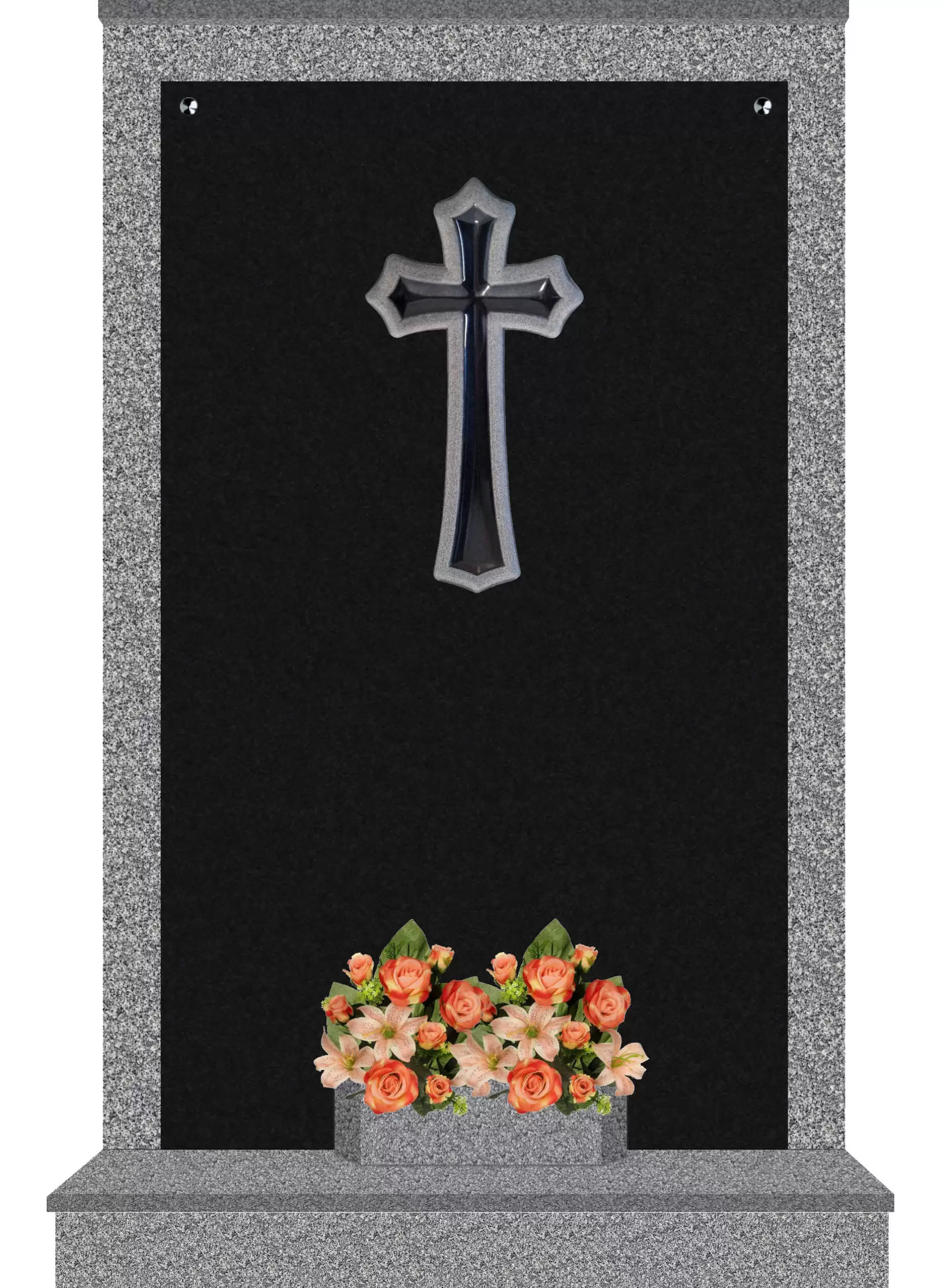 Lápida doble para 2 nichos P.902