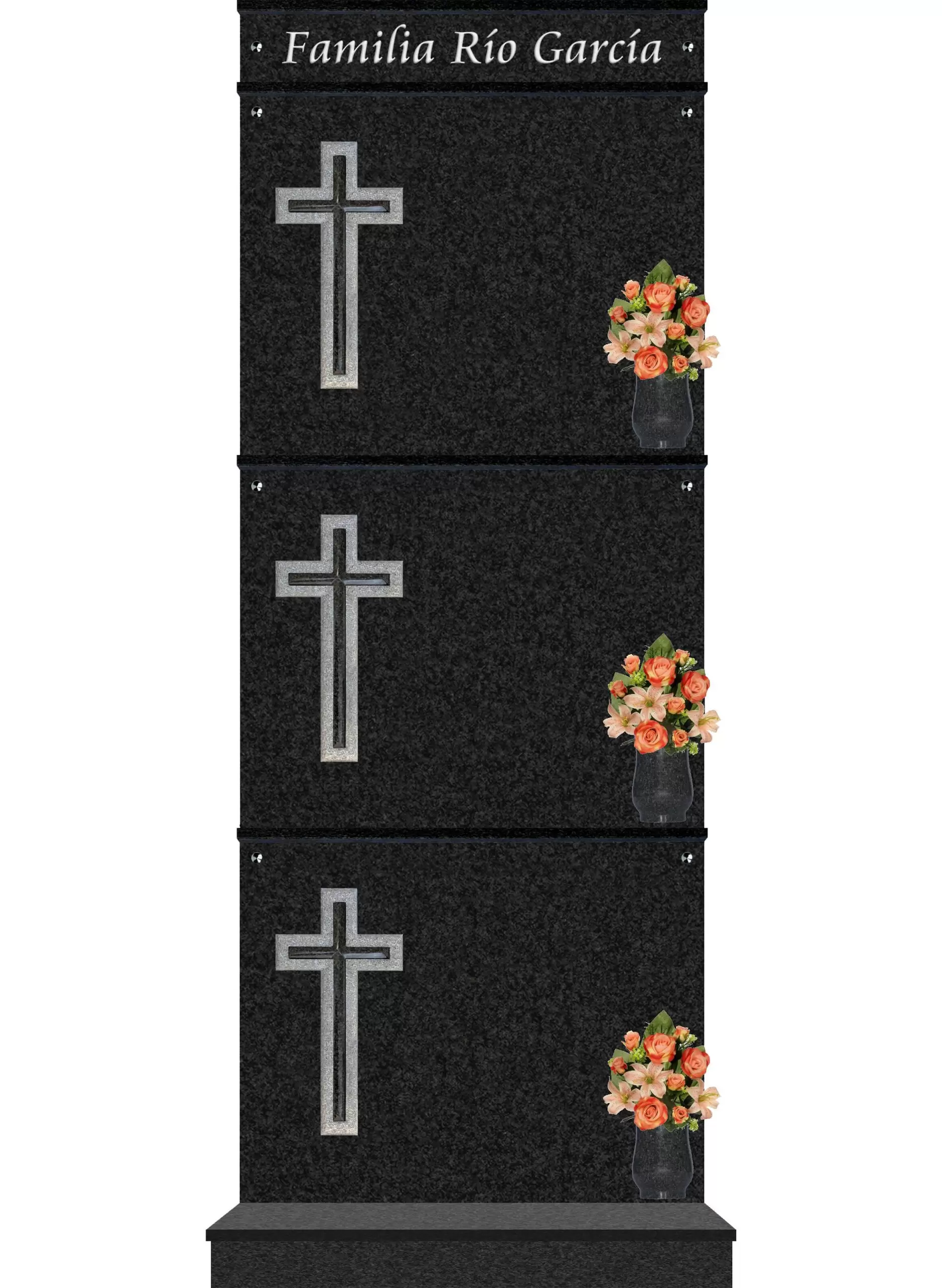 Panteón familiar de 3 nichos P.912