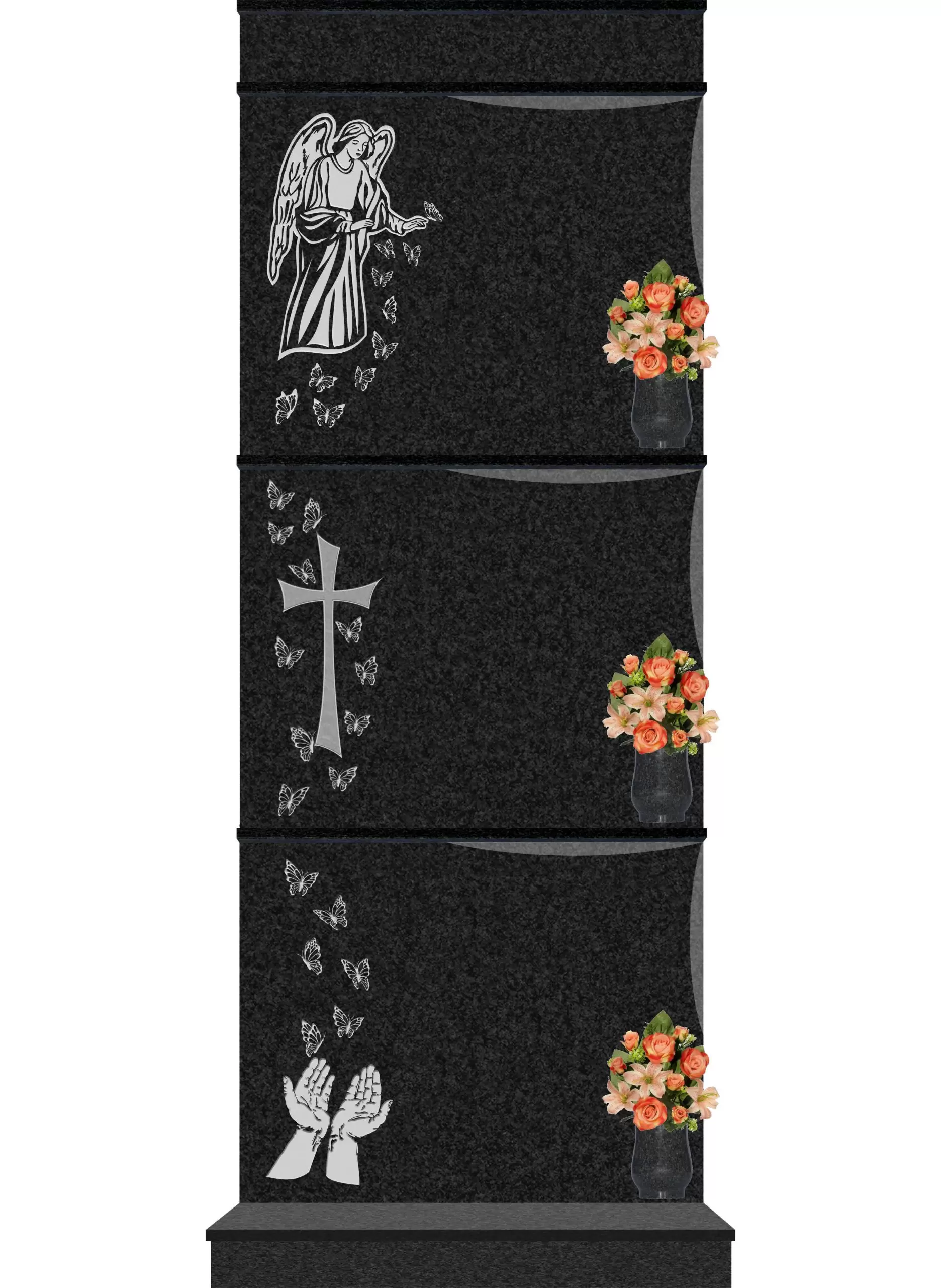 Panteón familiar de 3 nichos P.913