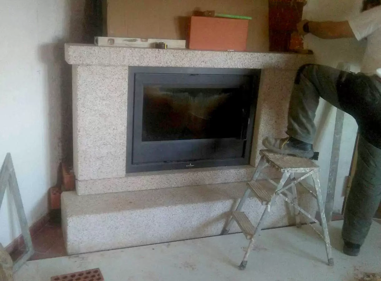 Chimenea de cantería