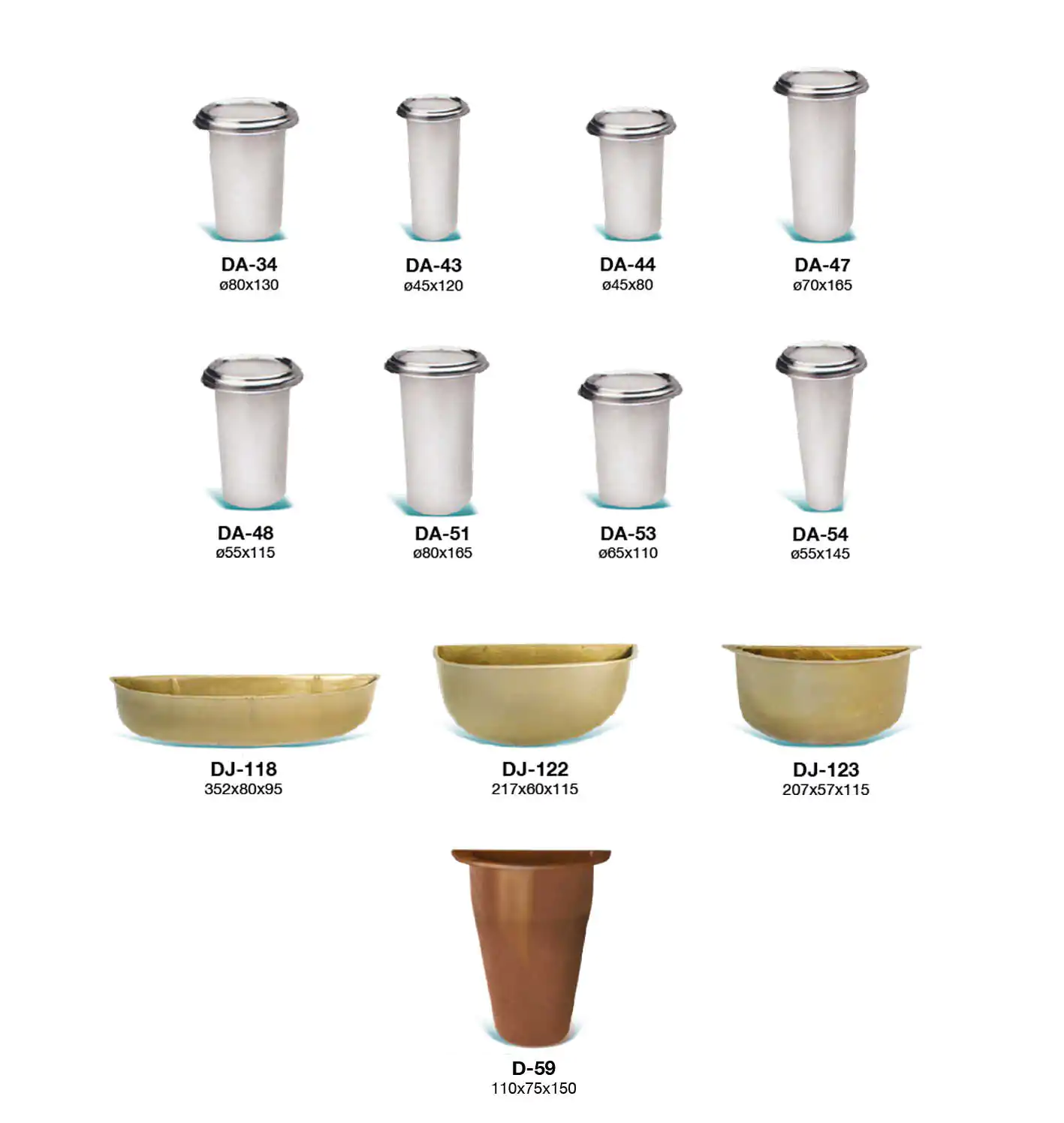 Depósitos de Floreros y Jardineras