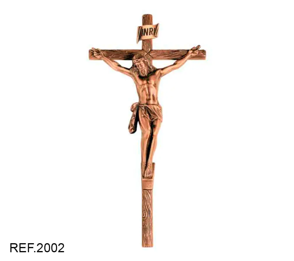 Crucifijos de bronce