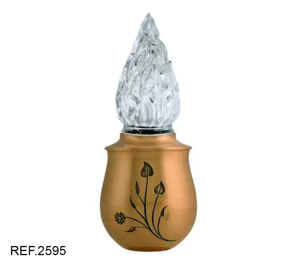 Lamparilleros de bronce