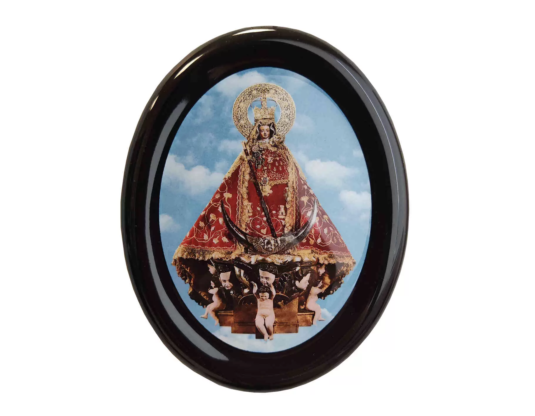 Fotos de porcelana con marco