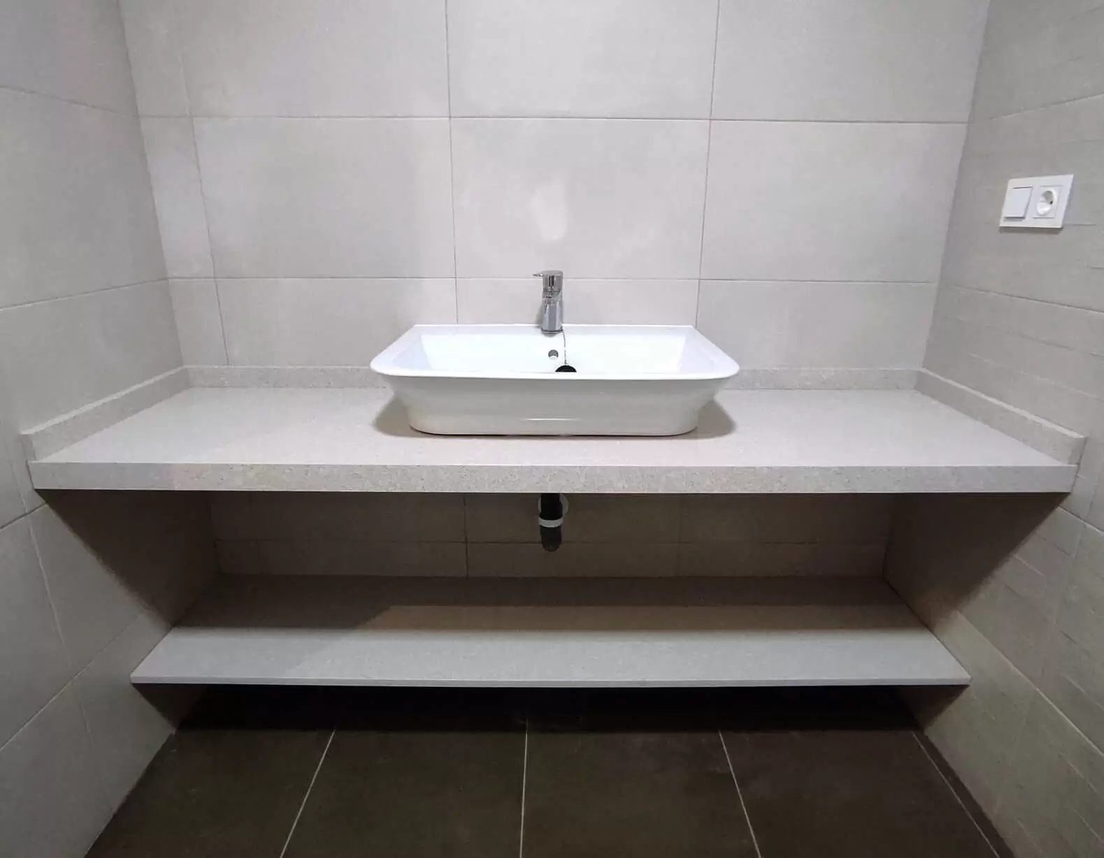 Encimera de cuarzo Blanco