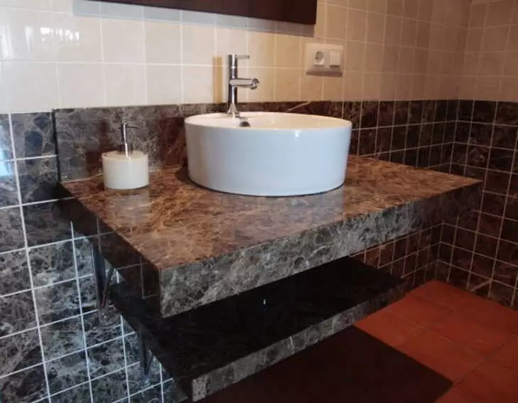 Encimera de mármol Marrón Emperador