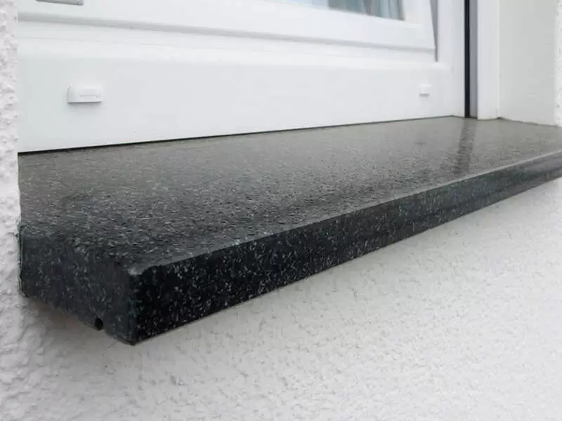 Vierteaguas de granito Negro Sudáfrica