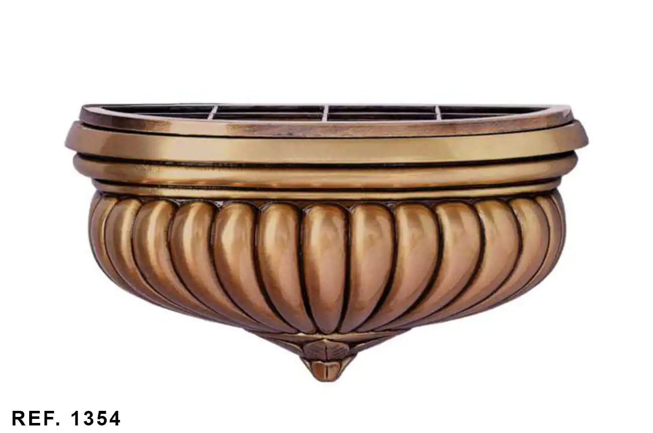 Jardineras de bronce